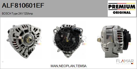 FLAMAR ALF810601EF - Generator / Alternator aaoparts.ro
