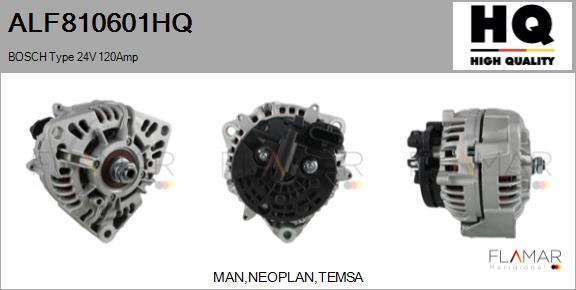 FLAMAR ALF810601HQ - Generator / Alternator aaoparts.ro