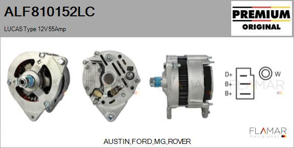FLAMAR ALF810152LC - Generator / Alternator aaoparts.ro