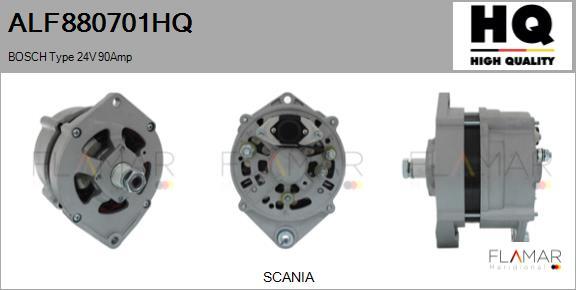 FLAMAR ALF880701HQ - Generator / Alternator aaoparts.ro