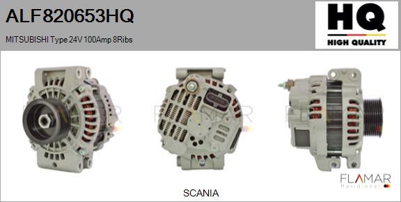 FLAMAR ALF820653HQ - Generator / Alternator aaoparts.ro