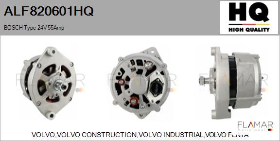 FLAMAR ALF820601HQ - Generator / Alternator aaoparts.ro