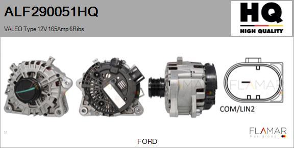 FLAMAR ALF290051HQ - Generator / Alternator aaoparts.ro