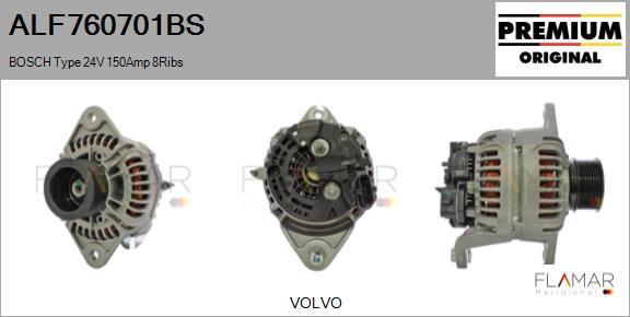 FLAMAR ALF760701BS - Generator / Alternator aaoparts.ro