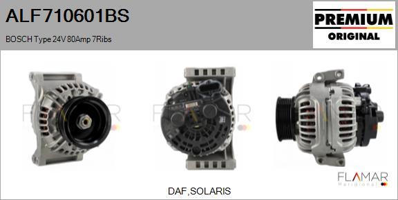 FLAMAR ALF710601BS - Generator / Alternator aaoparts.ro