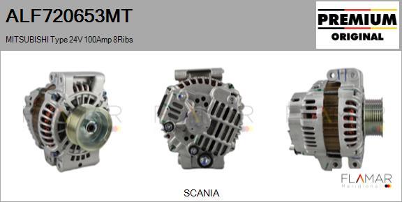 FLAMAR ALF720653MT - Generator / Alternator aaoparts.ro