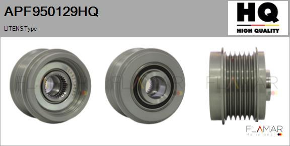 FLAMAR APF950129HQ
 - Fulie, alternator aaoparts.ro