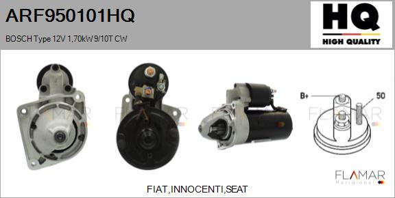FLAMAR ARF950101HQ - Starter aaoparts.ro