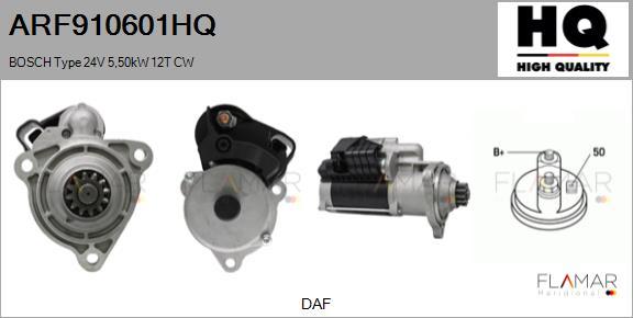 FLAMAR ARF910601HQ - Starter aaoparts.ro