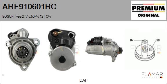 FLAMAR ARF910601RC - Starter aaoparts.ro