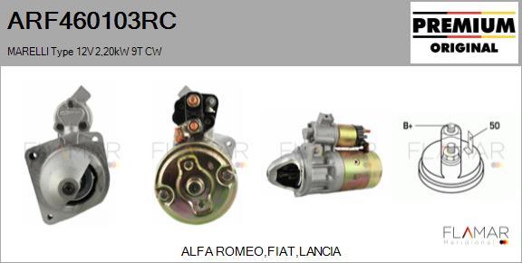 FLAMAR ARF460103RC - Starter aaoparts.ro