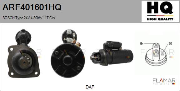 FLAMAR ARF401601HQ - Starter aaoparts.ro