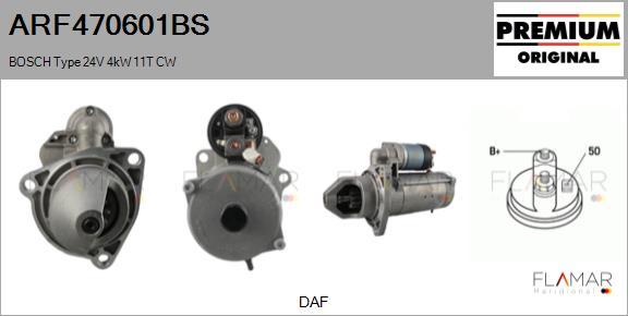 FLAMAR ARF470601BS - Starter aaoparts.ro