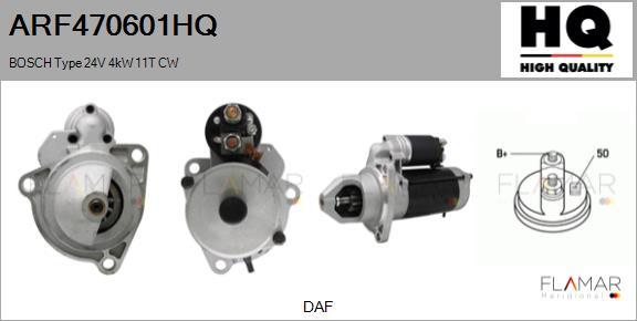 FLAMAR ARF470601HQ - Starter aaoparts.ro