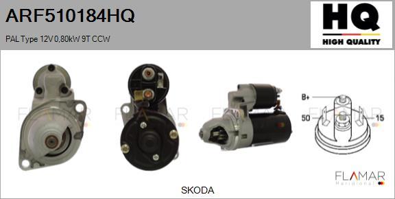 FLAMAR ARF510184HQ - Starter aaoparts.ro