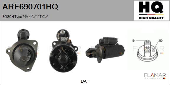 FLAMAR ARF690701HQ - Starter aaoparts.ro