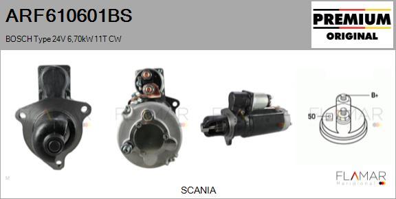 FLAMAR ARF610601BS - Starter aaoparts.ro