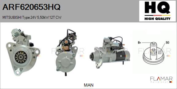 FLAMAR ARF620653HQ - Starter aaoparts.ro