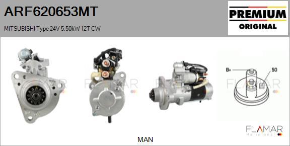 FLAMAR ARF620653MT - Starter aaoparts.ro