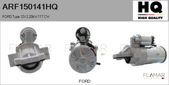 FLAMAR ARF150141HQ - Starter aaoparts.ro