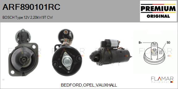 FLAMAR ARF890101RC - Starter aaoparts.ro