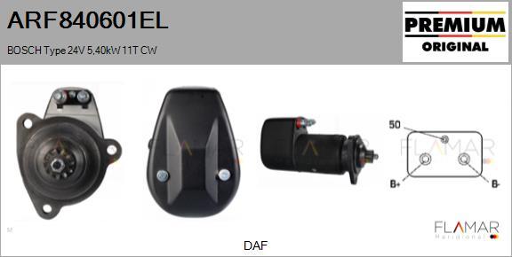 FLAMAR ARF840601EL - Starter aaoparts.ro