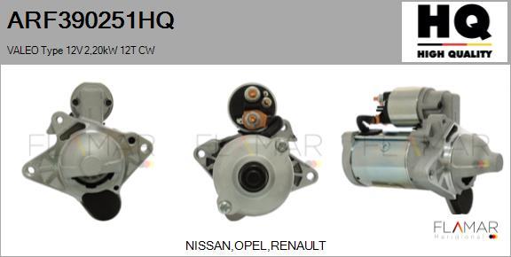 FLAMAR ARF390251HQ - Starter aaoparts.ro
