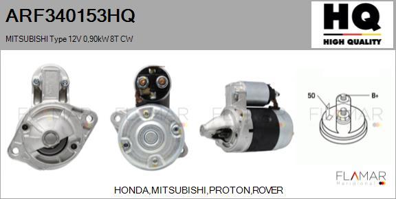 FLAMAR ARF340153HQ - Starter aaoparts.ro