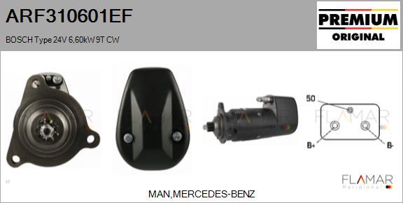 FLAMAR ARF310601EF - Starter aaoparts.ro