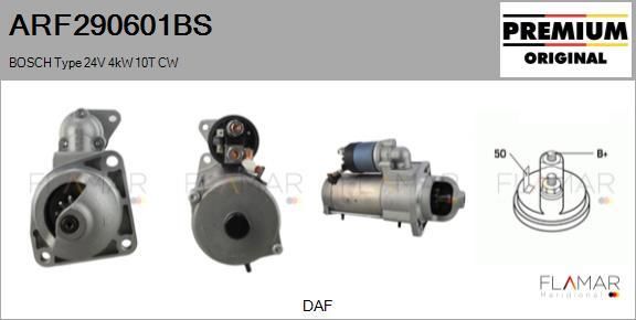 FLAMAR ARF290601BS - Starter aaoparts.ro