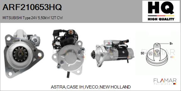 FLAMAR ARF210653HQ - Starter aaoparts.ro