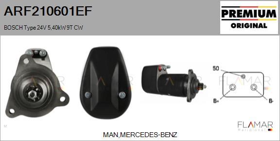 FLAMAR ARF210601EF - Starter aaoparts.ro