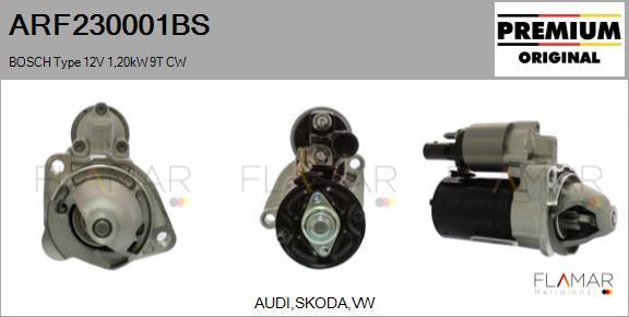 FLAMAR ARF230001BS - Starter aaoparts.ro
