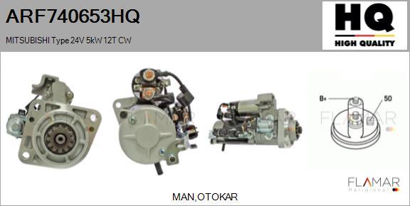 FLAMAR ARF740653HQ - Starter aaoparts.ro