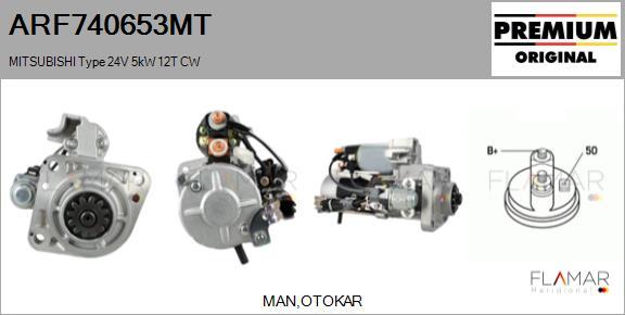 FLAMAR ARF740653MT - Starter aaoparts.ro