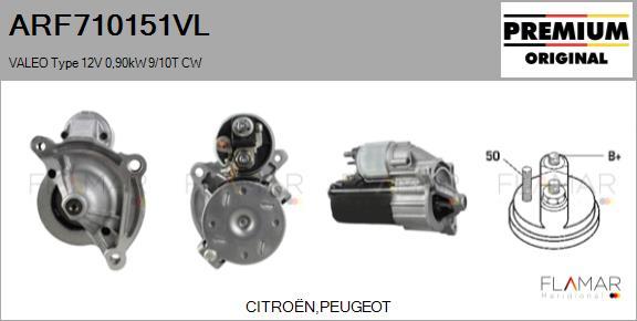 FLAMAR ARF710151VL - Starter aaoparts.ro