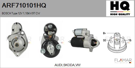 FLAMAR ARF710101HQ - Starter aaoparts.ro