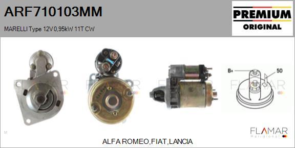 FLAMAR ARF710103MM - Starter aaoparts.ro