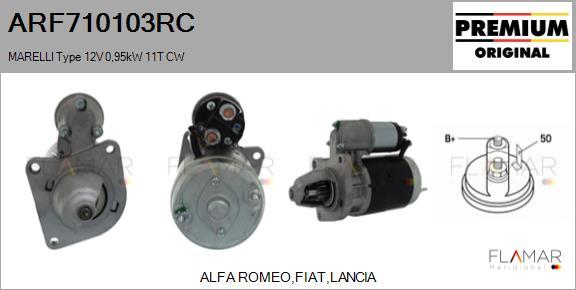 FLAMAR ARF710103RC - Starter aaoparts.ro