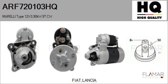 FLAMAR ARF720103HQ - Starter aaoparts.ro