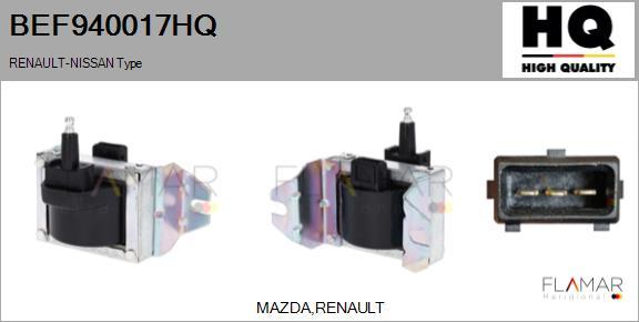 FLAMAR BEF940017HQ - Bobina de inductie aaoparts.ro