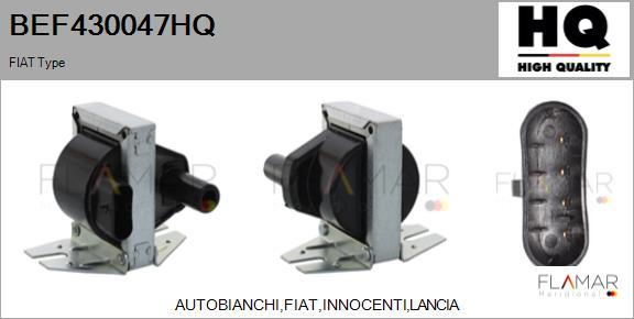 FLAMAR BEF430047HQ - Bobina de inductie aaoparts.ro