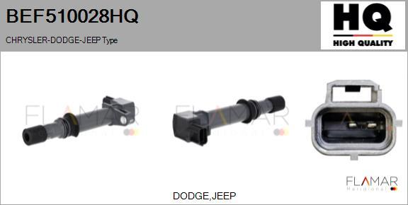 FLAMAR BEF510028HQ - Bobina de inductie aaoparts.ro
