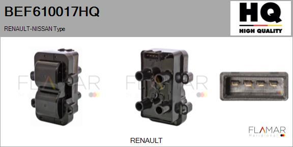 FLAMAR BEF610017HQ - Bobina de inductie aaoparts.ro