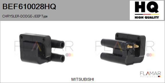 FLAMAR BEF610028HQ - Bobina de inductie aaoparts.ro