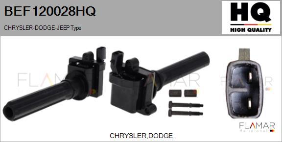 FLAMAR BEF120028HQ - Bobina de inductie aaoparts.ro