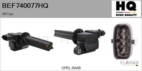 FLAMAR BEF740077HQ - Bobina de inductie aaoparts.ro