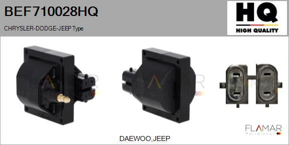 FLAMAR BEF710028HQ - Bobina de inductie aaoparts.ro