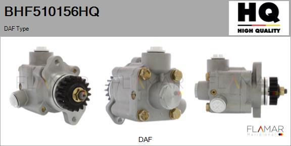 FLAMAR BHF510156HQ - Pompa hidraulica, sistem de directie aaoparts.ro