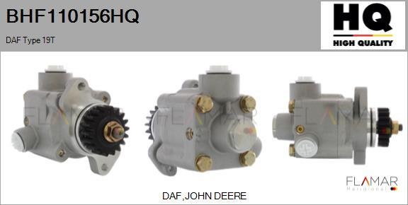 FLAMAR BHF110156HQ - Pompa hidraulica, sistem de directie aaoparts.ro